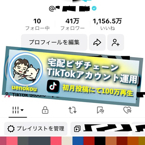 宅配ピザチェーンTikTokアカウント運用