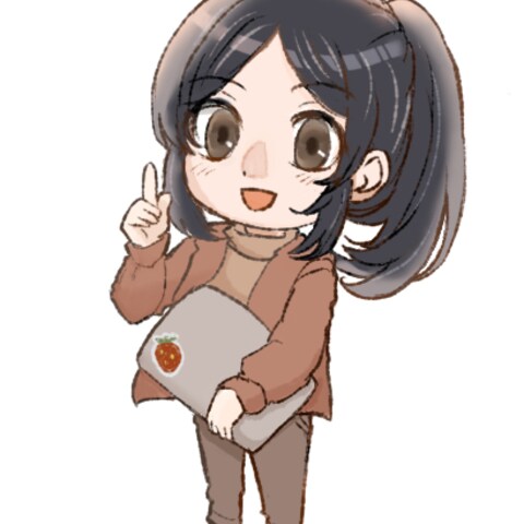 プロフィールに載せるイラストの制作