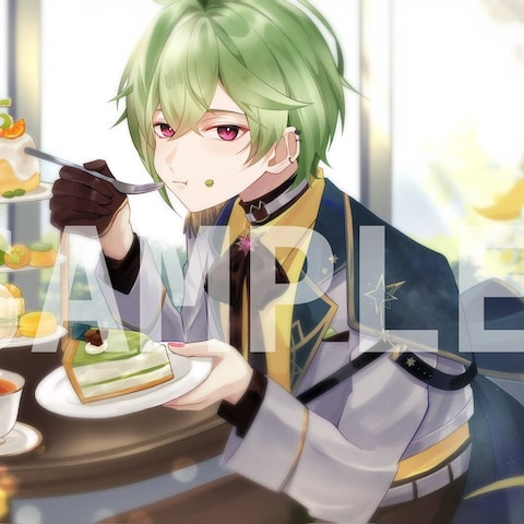 のみやさん様お誕生日イラスト