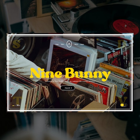 Nine Bunny [ナインバニー] 様のホームページ制作