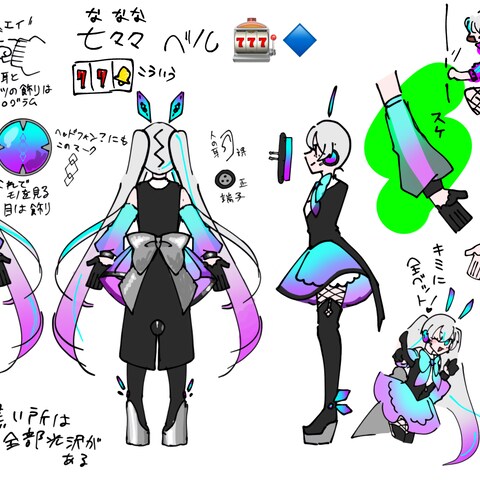 キャラクターデザイン