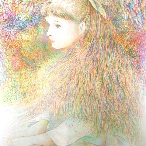 ルノワールの作品によるアレンジイラスト