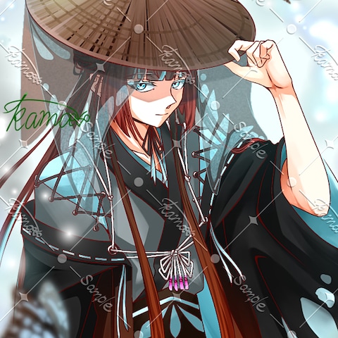 オリジナルキャラクターの一枚絵