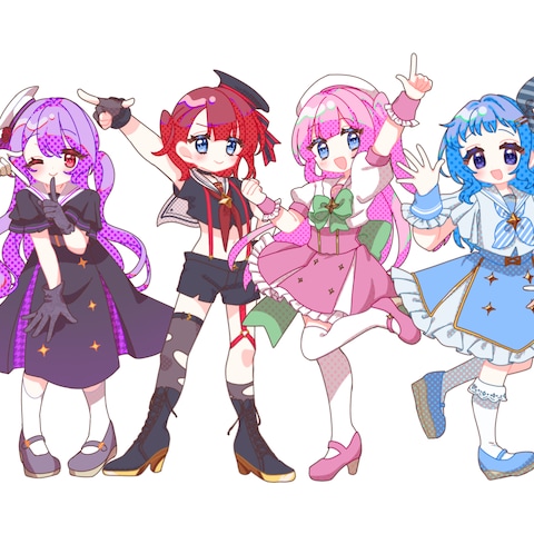 オリジナルキャラクター立ち絵