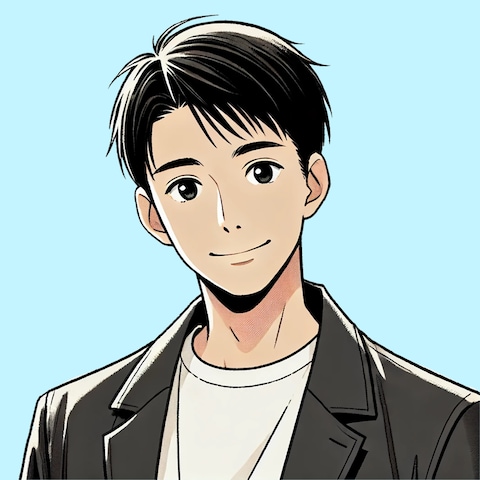 落ち着いた表情が魅力の爽やかな男性