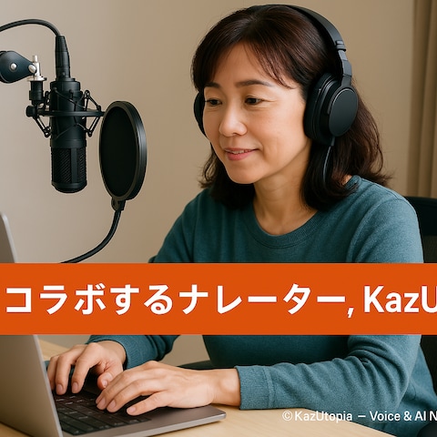AIとコラボしたナレーション原稿構成サポート