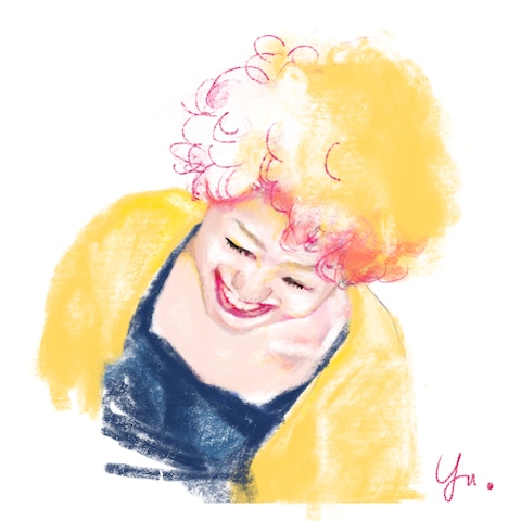 ご自身の似顔絵