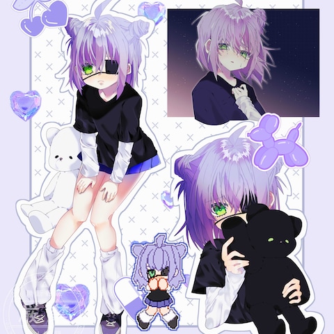 コラージュイラスト