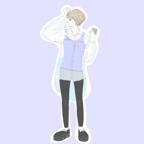 シンプルデジタル似顔絵