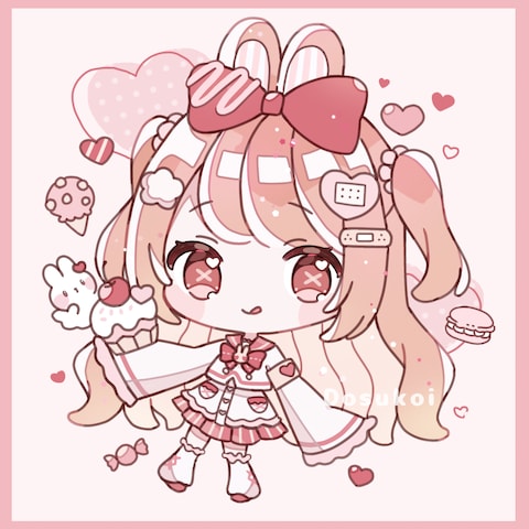 Usakoi Rayu SDイラスト