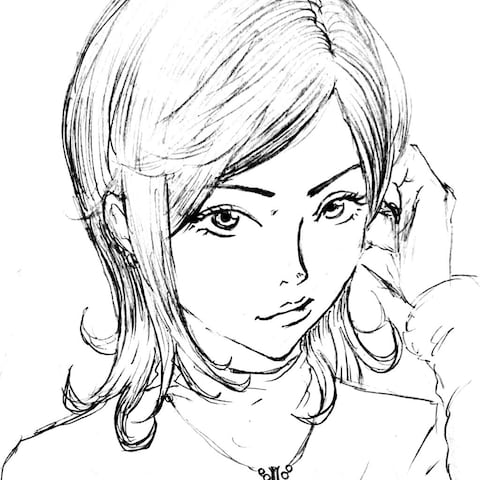 日本女性 イラスト