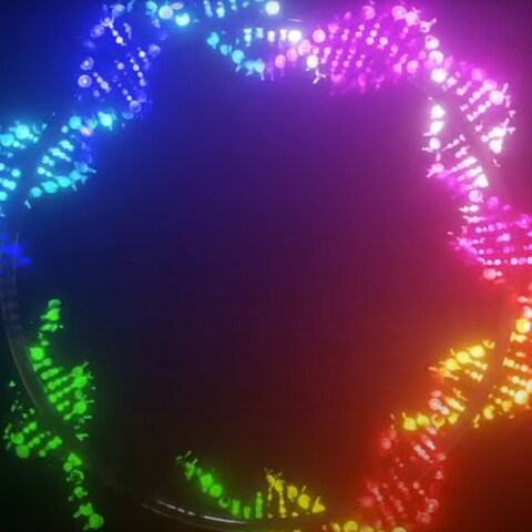 DNA Loop 3DCG