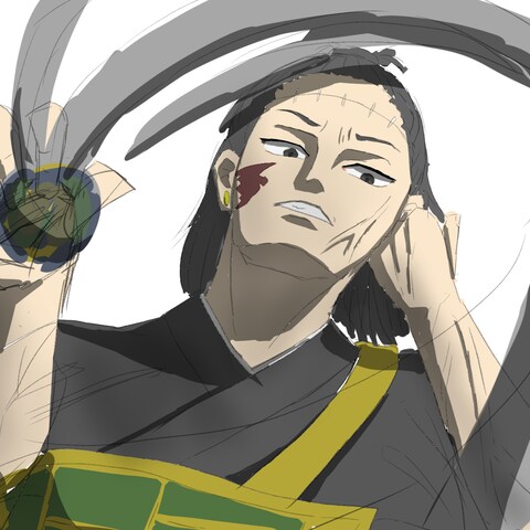 二次創作（ラフ）