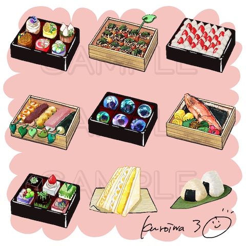 お弁当や重箱