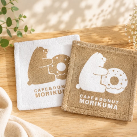 CAFE＆DonutMORIKUMA さま　ロゴ作成