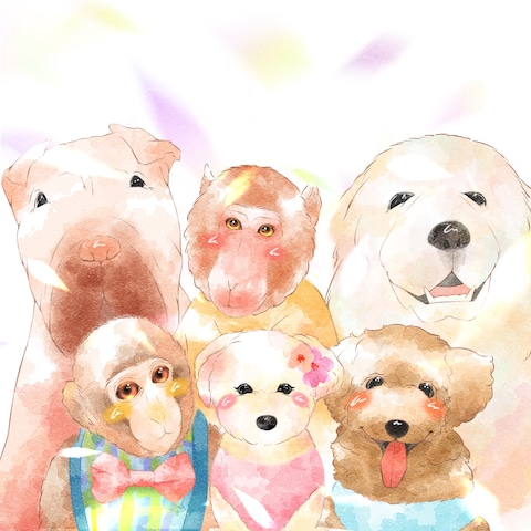 プーキーズのみんな