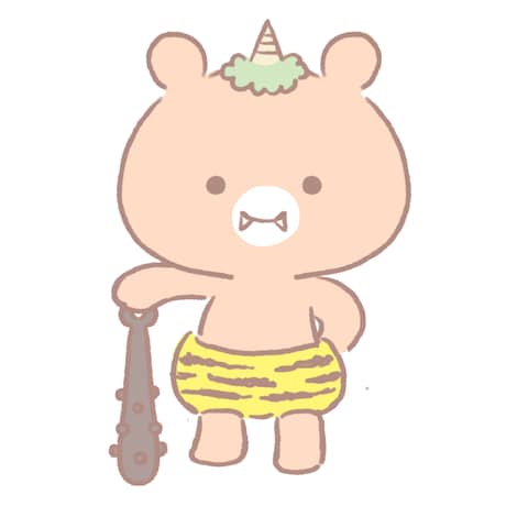 茶色鬼くま