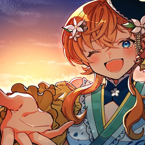 蜜果みかん　新年イラスト