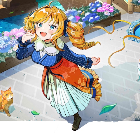 かすていらヨリコさま　オリジナルソングMV用イラスト