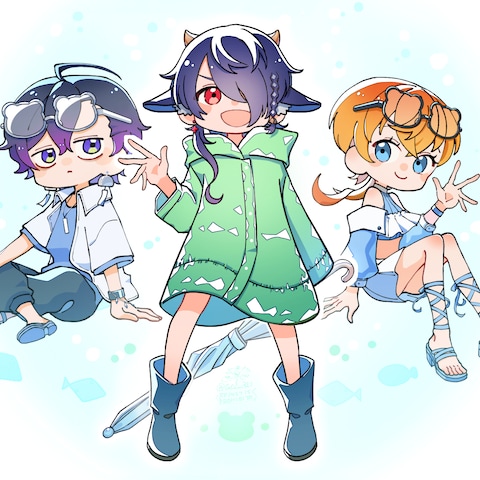 Skeb依頼【6月/カエル】