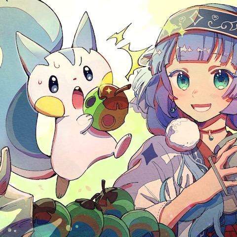 ココロニノンノとパチリス