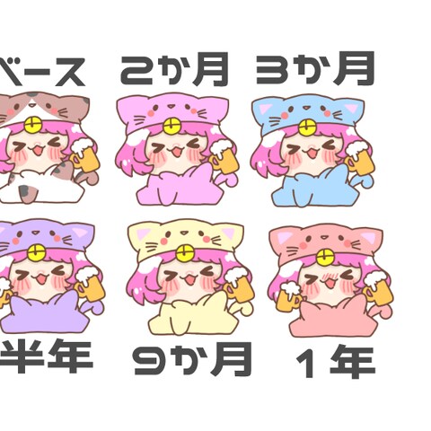 配信用サブスクライバーバッジ作成