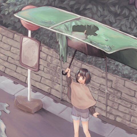 雨上がり