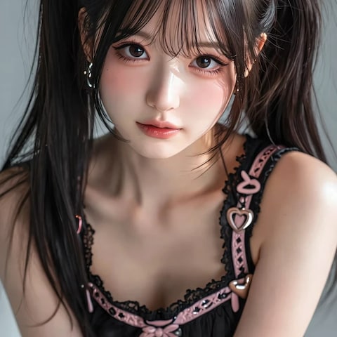 地雷系ファッションAIキャラクター