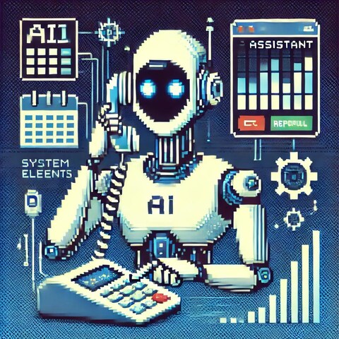 AIによる自動電話システム