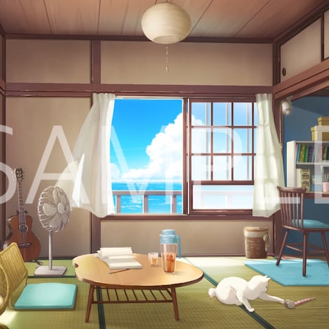 海のそばの部屋