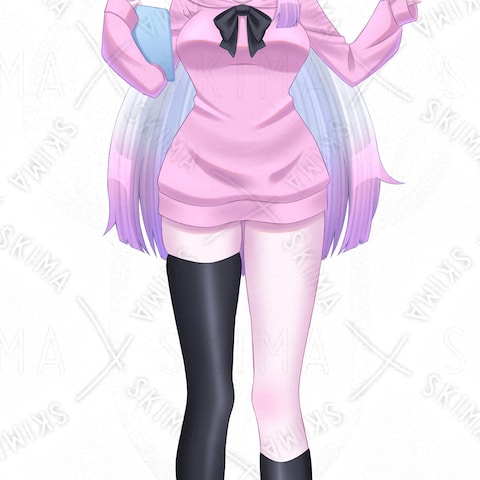 女の子キャラクター立ち絵