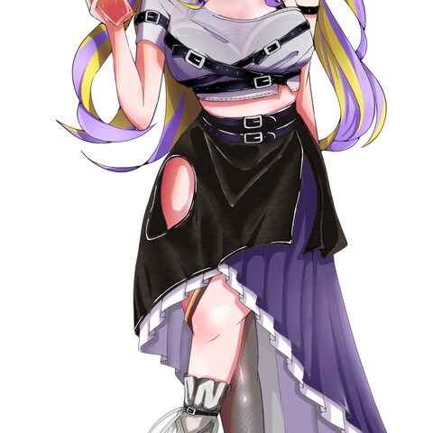 配信アプリIRIAM用全身イラスト