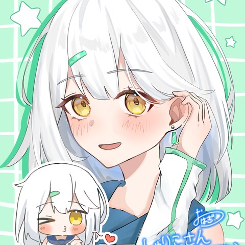 skebリクエストよりキャラクターイラスト