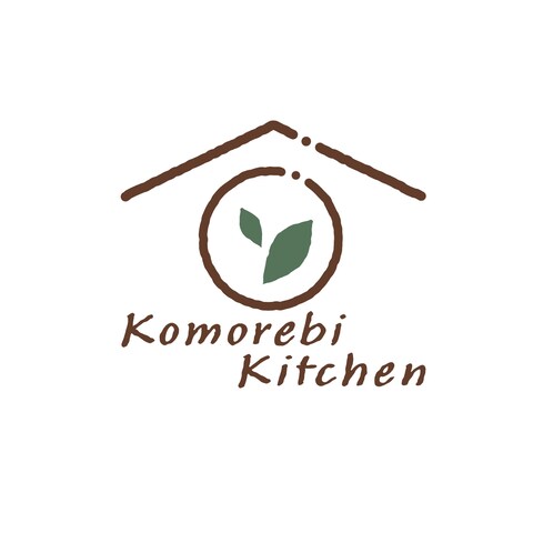「Komorebi Kitchen」ロゴデザインその2