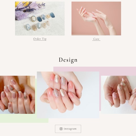 ママWebデザイン講座卒業生の作例用ページデザインの作成