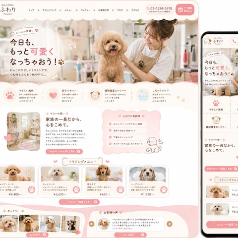 ドッグサロン「ふわり」様