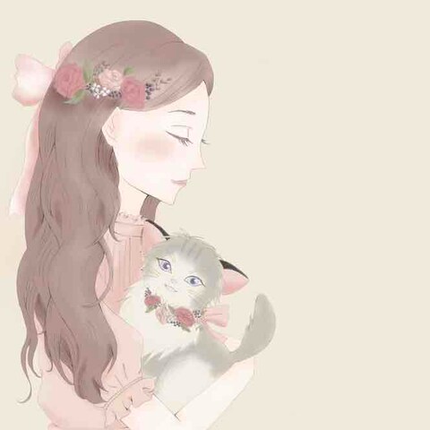 女の子のイラスト