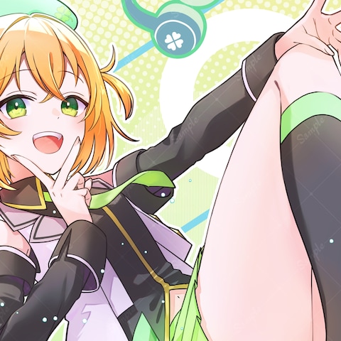 配信用サムネイル、記念グッズ用のイラスト
