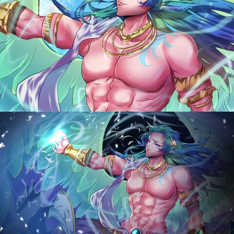 Vtuberのイラスト