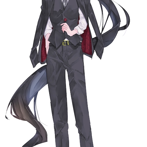 全身立ち絵イラスト