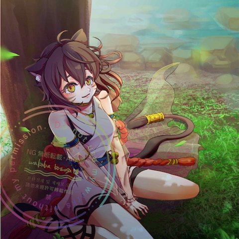 既存キャラクター1枚絵（背景有）