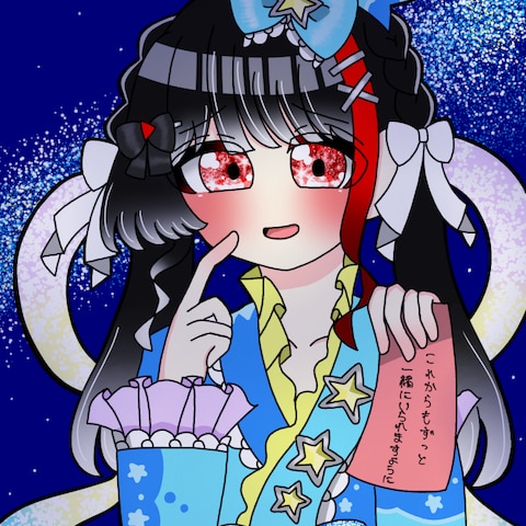 1枚絵、SNSアイコン作成します！！