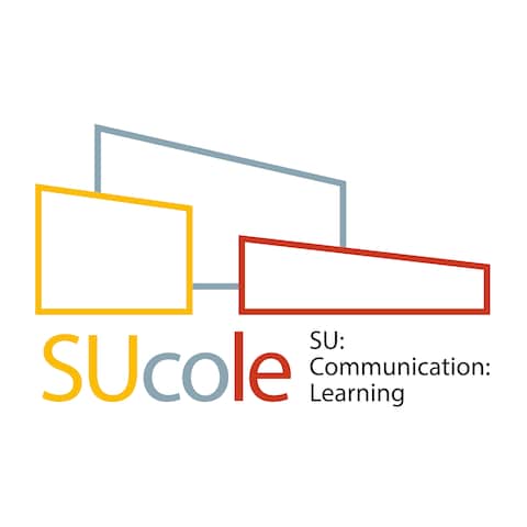 札幌大学新棟SUcole（スコーレ）ロゴ