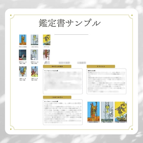 推しCP占いのサンプル