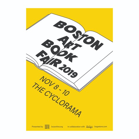 Boston Art Book Fair ポスター