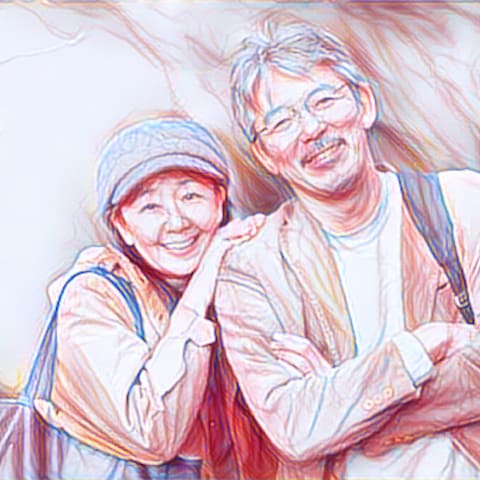 写真を絵画・イラスト風に加工