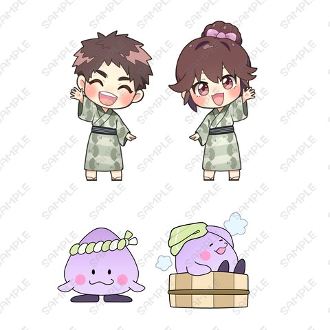 温泉施設のイメージキャラクター