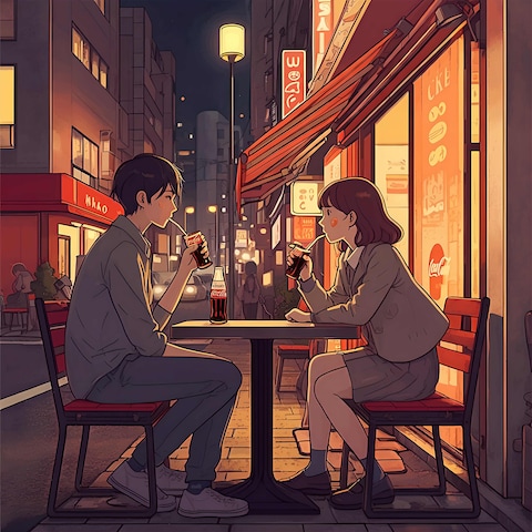 レトロイラストの例