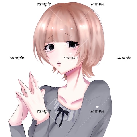 胸上