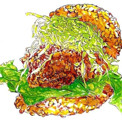 ライスバーガー（チキン）